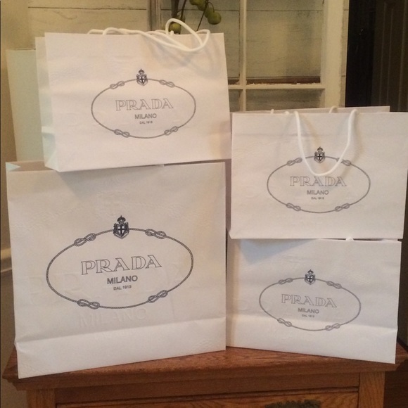 PRADA MEDIUM GIFT BAG - Picture 2 of 2